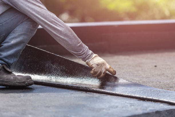 Professional Emergency Waterproofing technician working in Glenmoore, PA